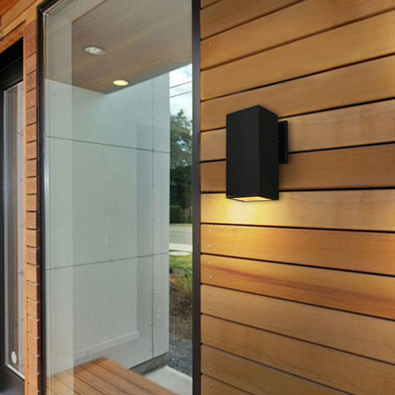 Cerdeco 18143TZ Brandon 1-Light Outdoor Wall Lamp, Matte Black [UL Listed]    FLB01S