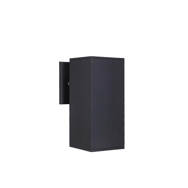 Cerdeco 18143TZ Brandon 1-Light Outdoor Wall Lamp, Matte Black [UL Listed]    FLB01S