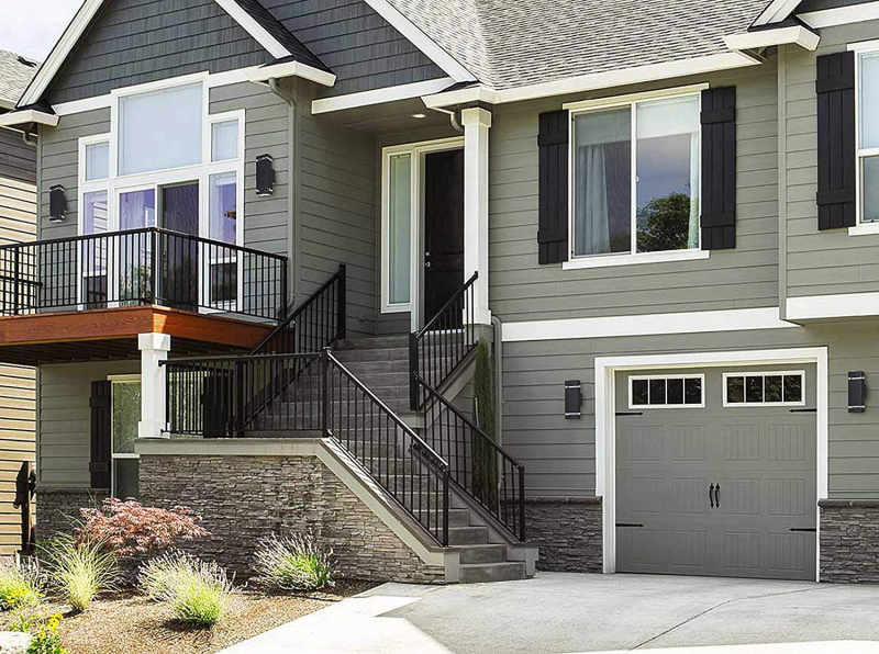 Cerdeco 28659TN Outdoor LED Wall Light, 2700K Warm White Light, Matte Black Painted Porch Light   MLB01