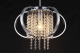 Cerdeco SC37889 Crystal Chandelier Subsize W16" X H8", UL Listed   SJ01